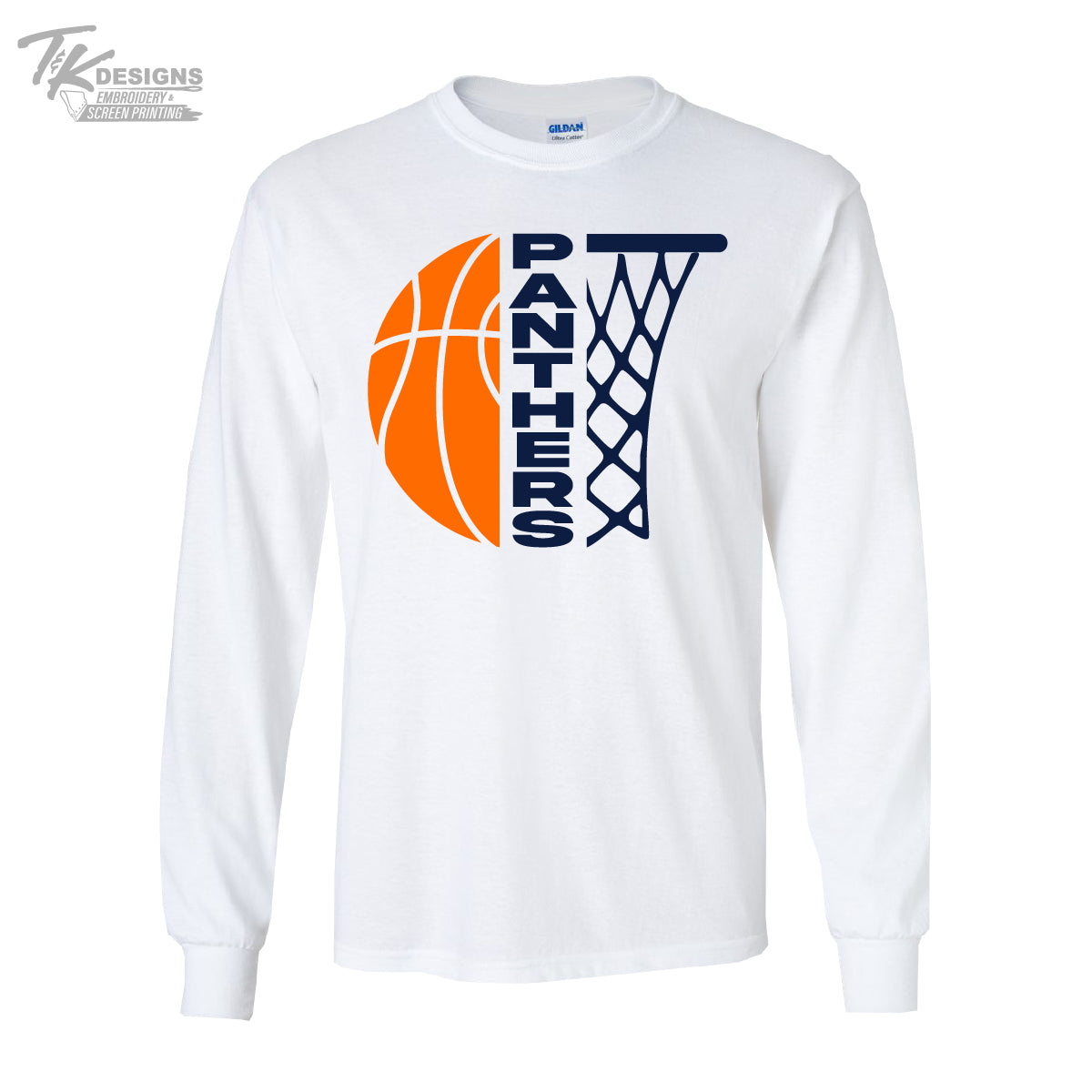 Panorama Girls Basketball 2025-Adult Long Sleeve Tshirt Unisex Gildan
