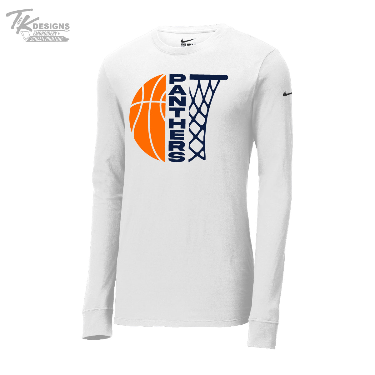 Panorama Girls Basketball 2025-Adult Nike Dri-FIT Cotton/Poly Long Sleeve Tee