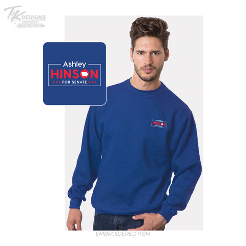 Ashley Hinson 1102 Unisex Crew Sweatshirt