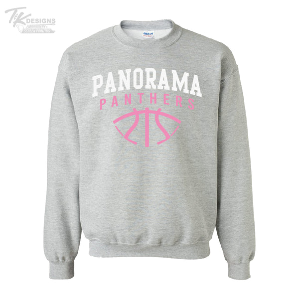 Panorama Girls Basketball 2026-YOUTH Crew Sweatshirt  Gildan