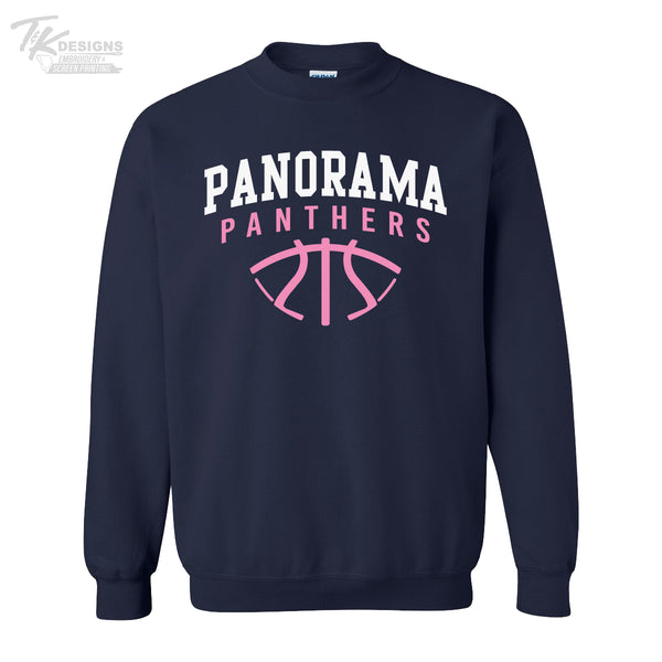 Panorama Girls Basketball 2026-YOUTH Crew Sweatshirt  Gildan