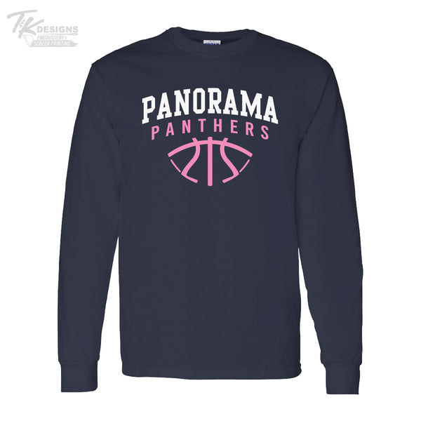 Panorama Girls Basketball 2026-Adult Long Sleeve Tshirt Unisex Gildan