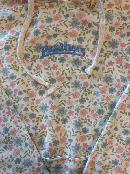 Panorama Panthers 8871 Floral Hooded Sweatshirt- Unisex