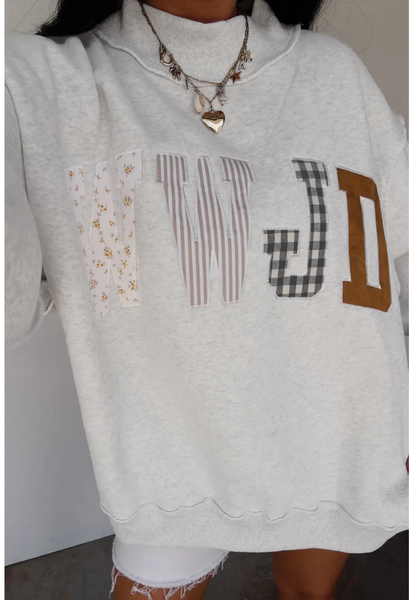 WWJD Mockneck