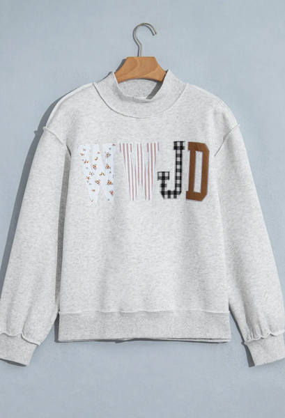 WWJD Mockneck